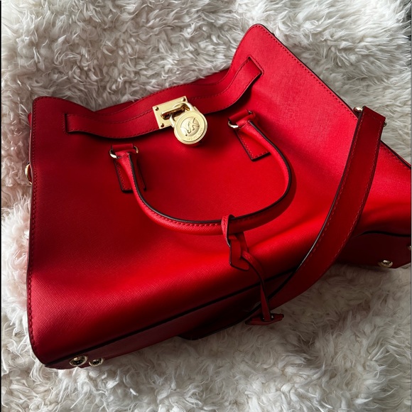 Michael Kors Handbags - MK Orange Red Purse